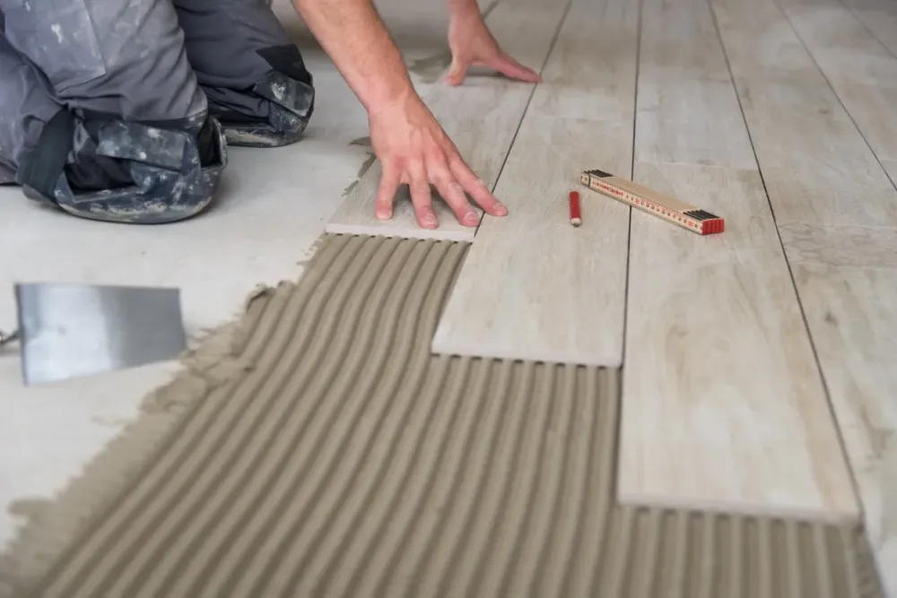 Pose parquet à Longué Jumelles