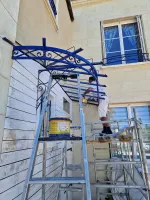  Chantier marquise à Saumur (1)