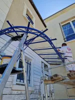  Chantier marquise à Saumur (2)