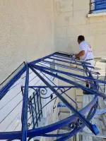  Chantier marquise à Saumur (3)